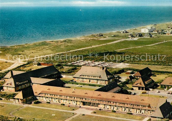 Westerland Sylt Nordseeklinik Fliegeraufnahme