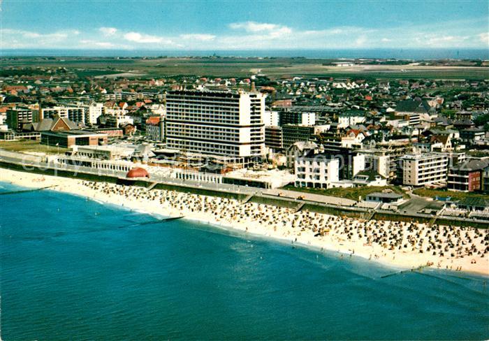 Westerland Sylt Nordseeheilbad Fliegeraufnahme