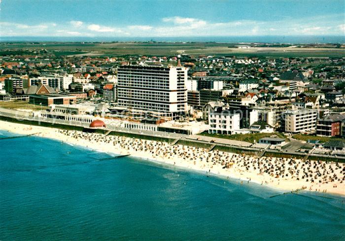 Westerland Sylt Nordseeheilbad Fliegeraufnahme