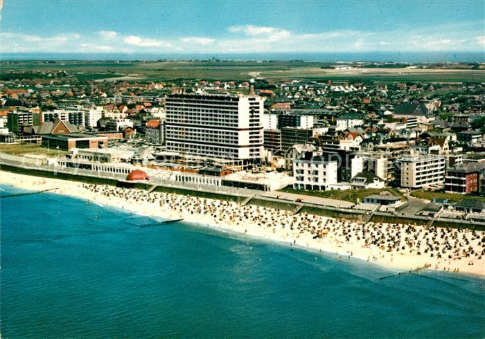 Westerland Sylt Nordseeheilbad Fliegeraufnahme