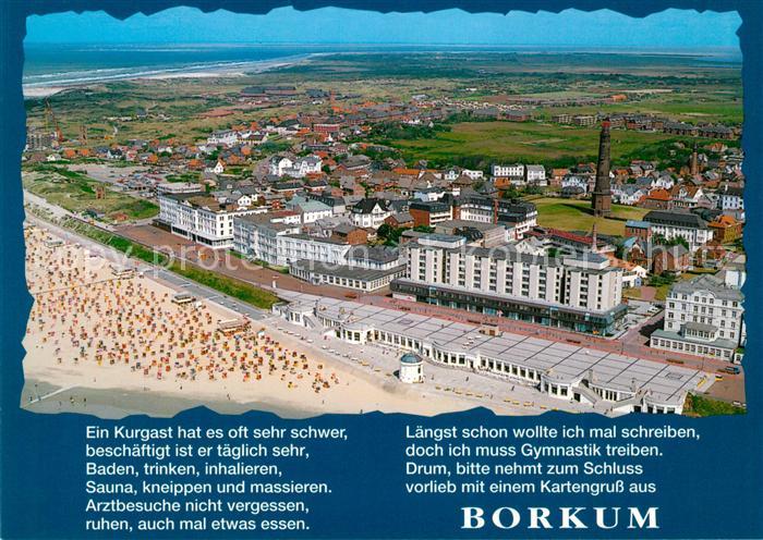 Borkum Gedicht Fliegeraufnahme