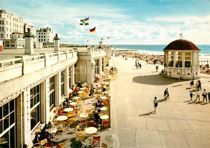 Borkum Kurpromenade Musikpavillon Strand