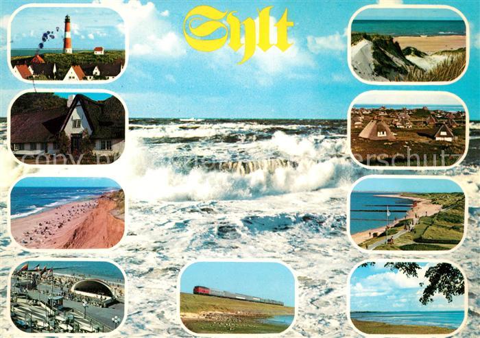 Insel Sylt Impressionen der Insel Sturmflut