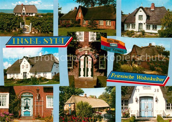 Insel Sylt Friesenhaeuser Friesische Wohnkultur