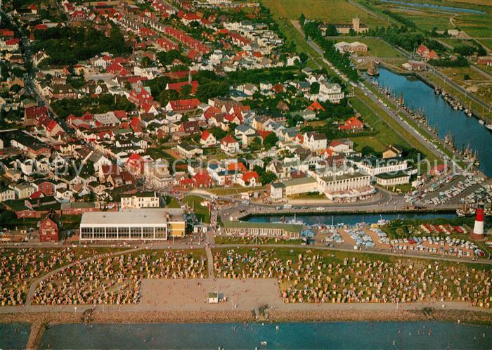 Buesum Nordseebad Fliegeraufnahme