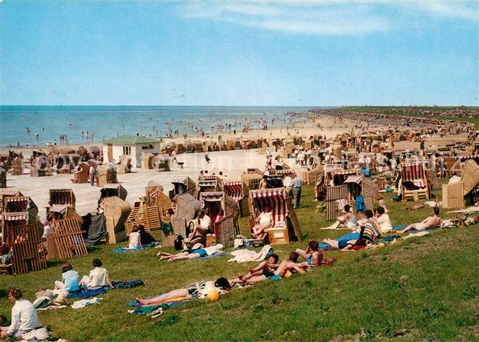 Buesum Nordseebad Korbstrand