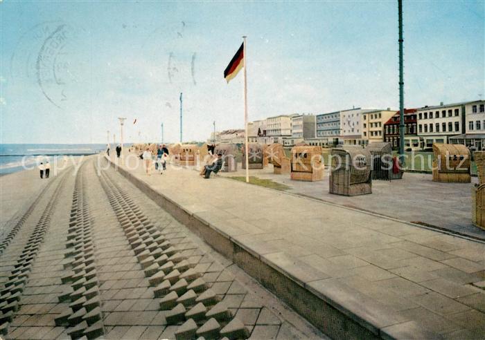Norderney Nordseebad Strandpromenade