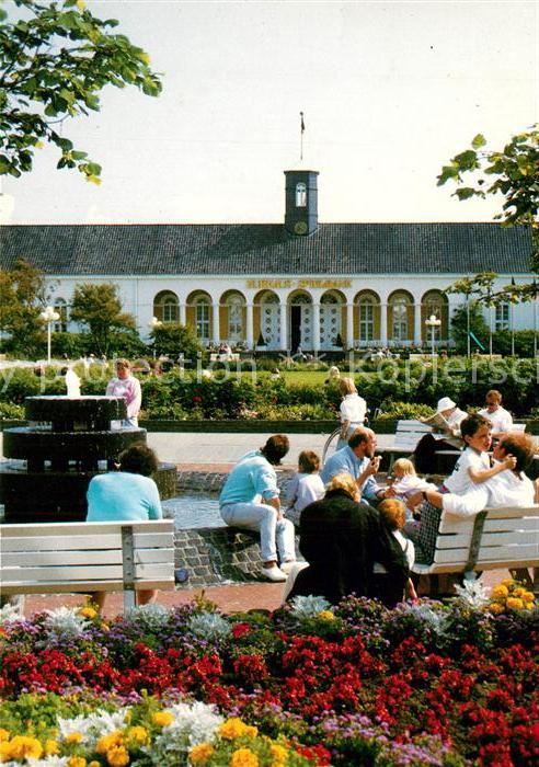 Norderney Nordseebad Kurhaus Spielbank Brunnen Park