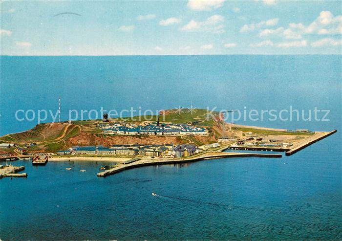 Insel Helgoland Fliegeraufnahme