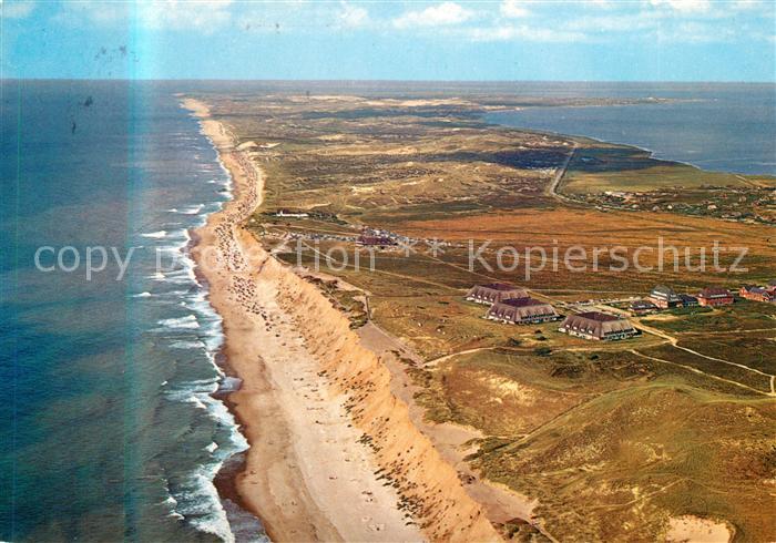 Kampen Sylt Fliegeraufnahme