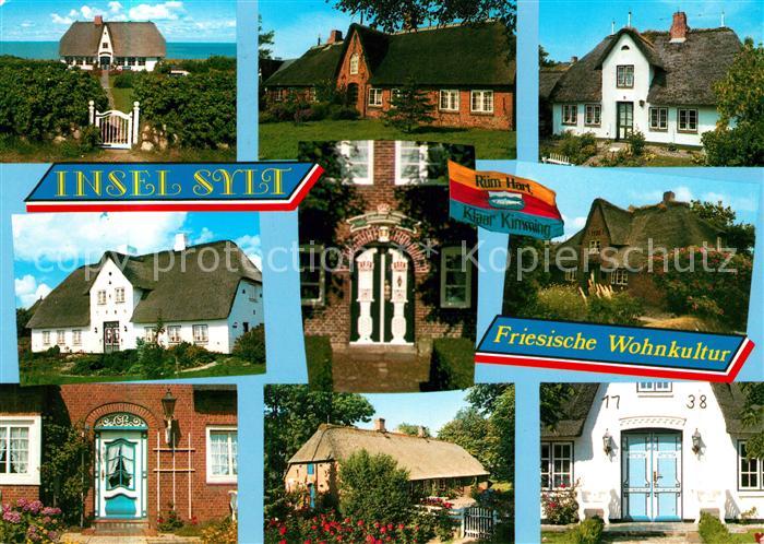 Insel Sylt Friesenhaeuser Friesische Wohnkultur