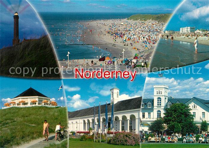 Norderney Nordseebad Leuchtturm Nachtaufnahme Strand Kurhaus Gaststaette