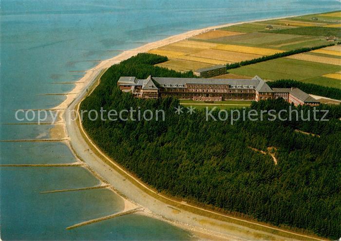 Utersum Kurklinik Fliegeraufnahme