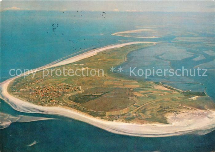 Langeoog Nordseebad Fliegeraufnahme
