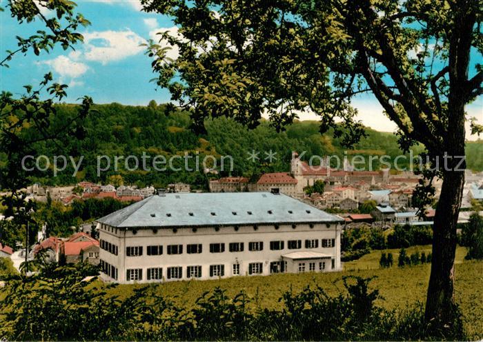 Eichstaett Oberbayern Jugendherberge mit Blick zur Stadt
