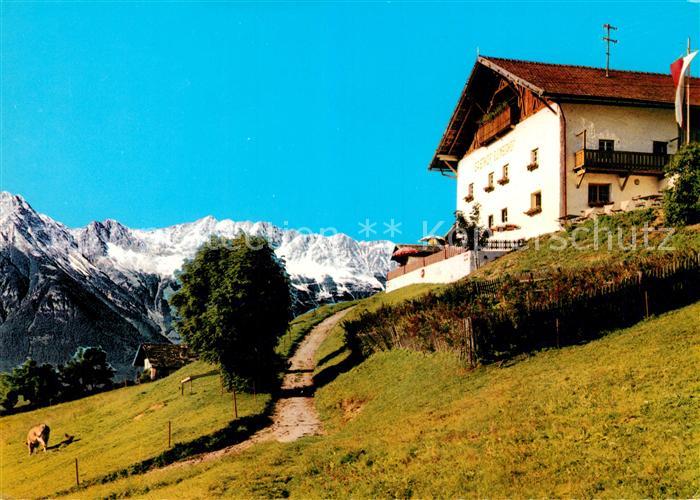 Schoenberg Stubaital Ausflugsort Gasthaus Gleinserhof Stubaier Alpen