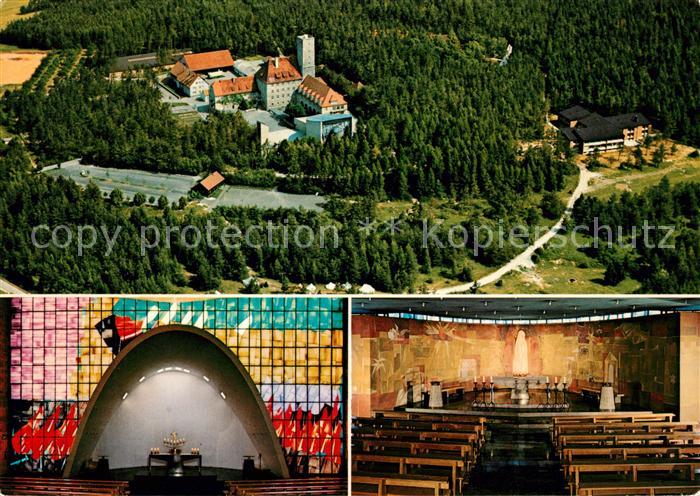 Ebermannstadt Burg Feuerstein Fliegeraufnahme Kirche Innenansichten