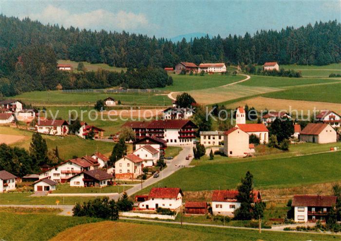 Geiersthal Regen Hotel Gasthof Zum Kramerwirt Bayerischer Wald Fliegeraufnahme