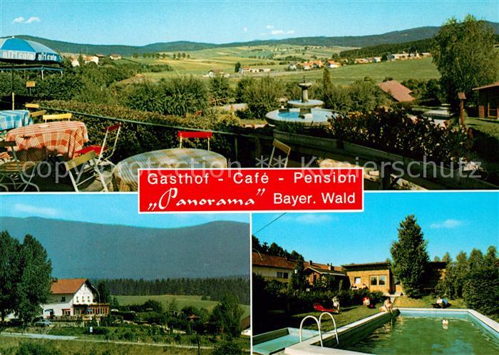 Rinchnach Gasthof Cafe Pension Panorama Swimming Pool Landschaftspanorama Bayeri