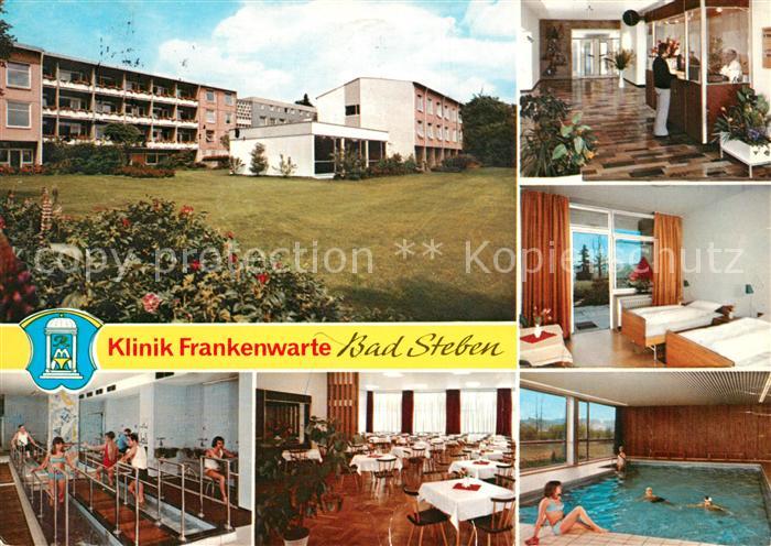 Bad Steben Klinik Frankenwarte Innenansichten Hallenbad