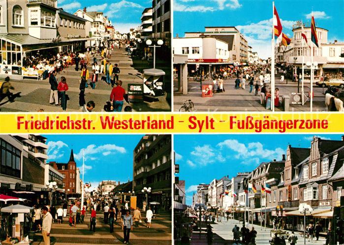 Westerland Sylt Fussgaengerzone
