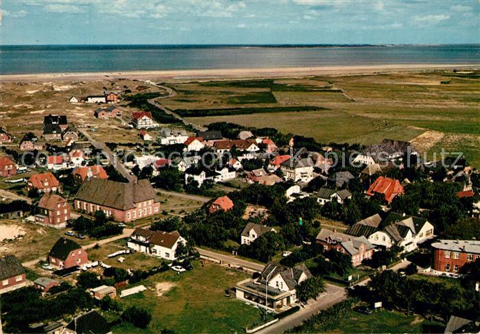 Amrum Fliegeraufnahme Strand Panorama