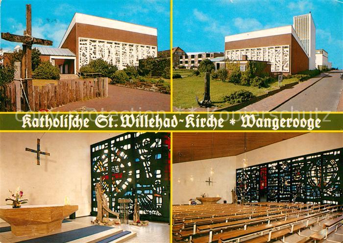 Wangerooge Nordseebad Willehad Kirche