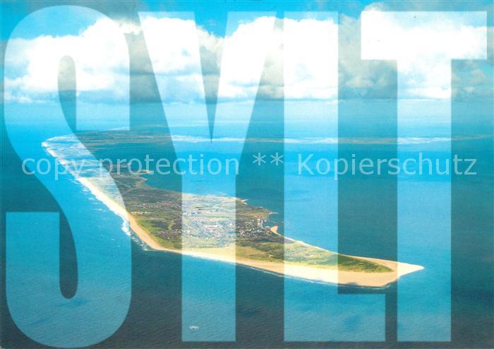 Sylt Fliegeraufnahme
