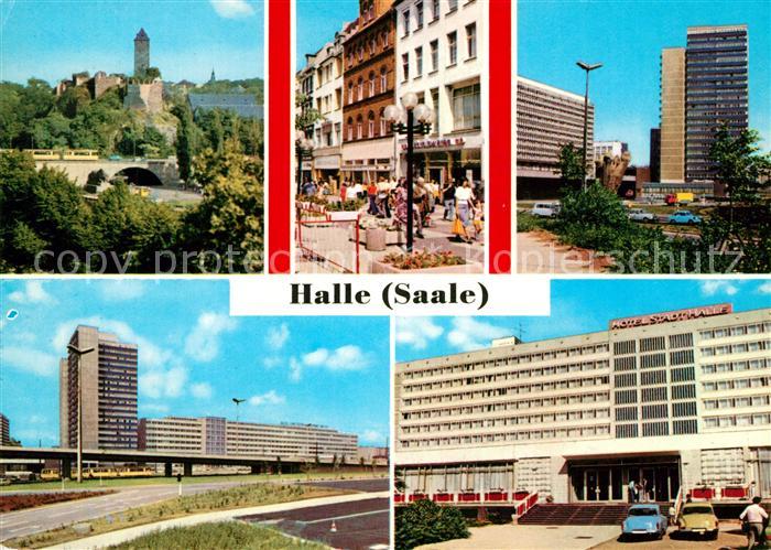 Halle Saale Burg Giebichenstein Thaelmannplatz Inerhotel Stadt Halle