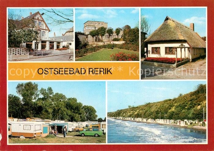 Rerik Ostseebad Kurhaus Zeltplatz Strand
