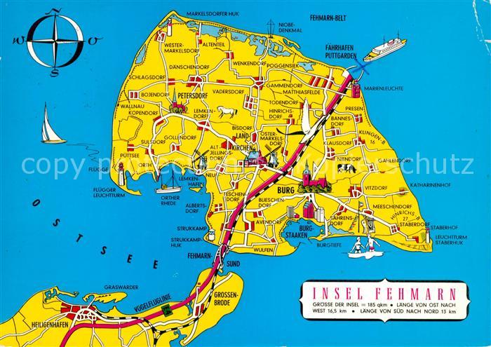 Fehmarn Panoramakarte