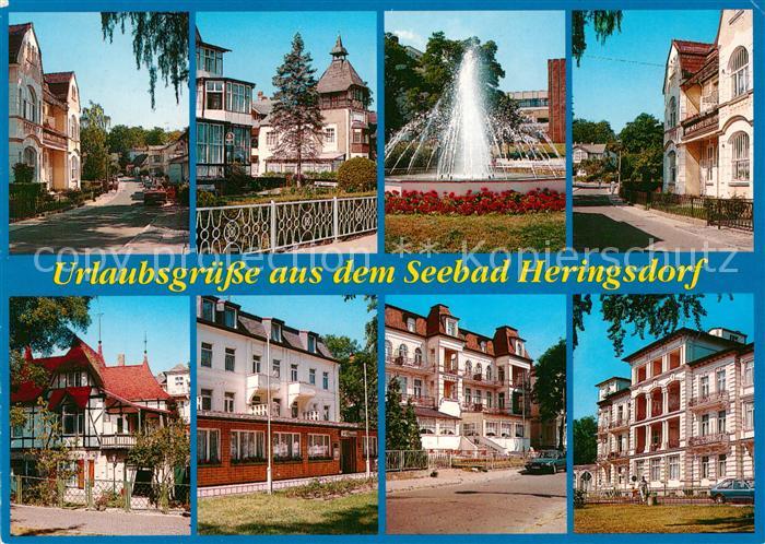 Heringsdorf Ostseebad Usedom Fontaine Seebadhaeuser