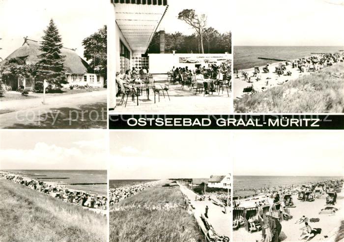 Graal-Mueritz Ostseebad Strand Cafe Duene