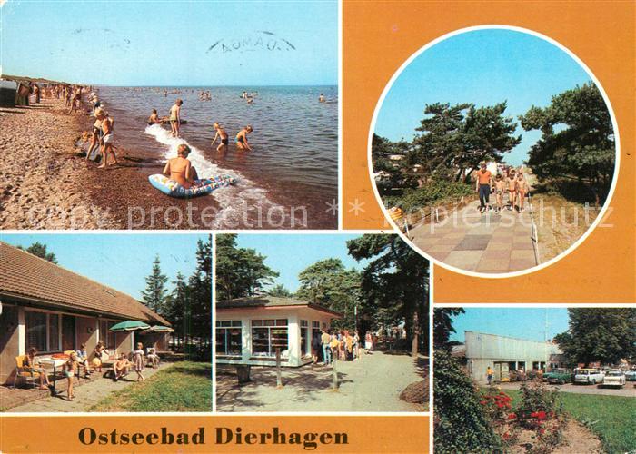 Dierhagen Ostseebad Strand Park Kaufhalle Kiosk
