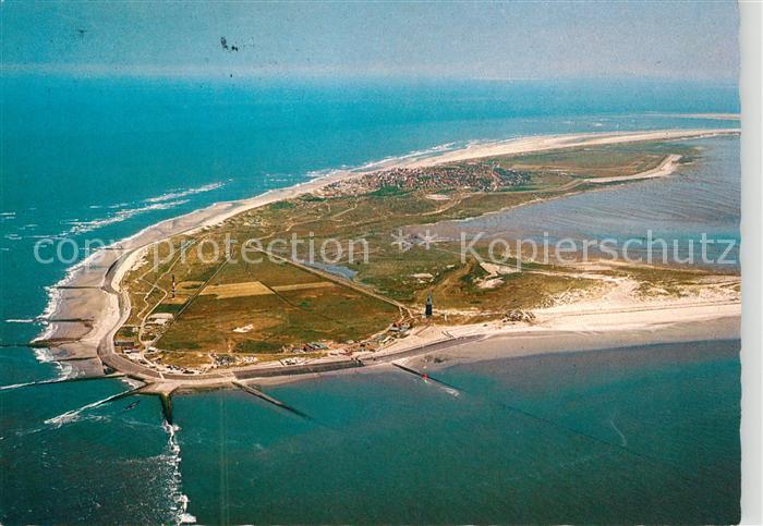 Wangerooge Nordseebad Fliegeraufnahme
