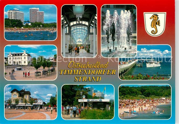 Timmendorfer Strand Hotelanlagen Springbrunnen Strand Kurhaus