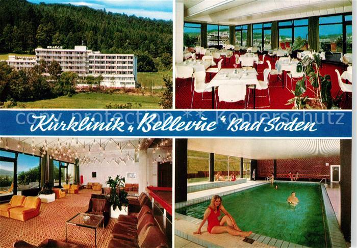 Soden-Salmuenster Bad Kurklinik Bellvue Schwimmbad