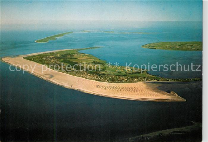Amrum Fliegeraufnahme Foehr Sylt Strand