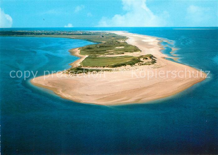 Amrum Fliegeraufnahme Vogelschutzgebiet Odde