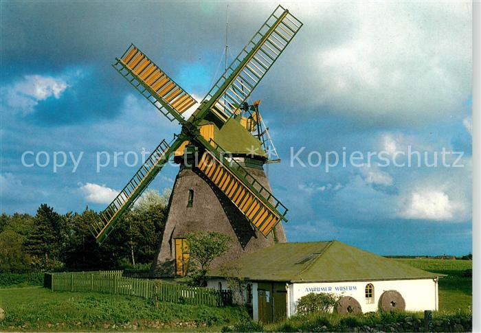 Nebel Amrum Windmuehle Museum