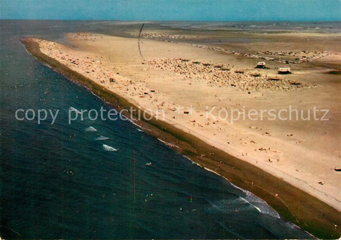 Peter-Ording St Ordinger Strand Fliegeraufnahme