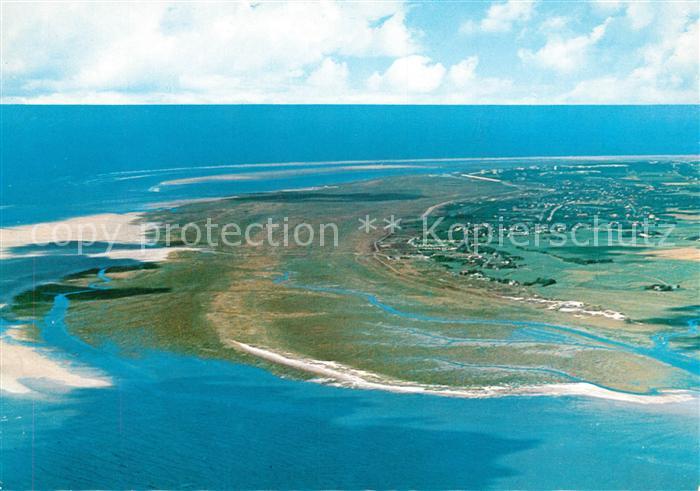 Peter-Ording St Fliegeraufnahme Halbinsel Eiderstedt
