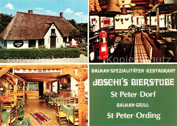 Peter-Ording St Joschis Bierstube Friesenhaus