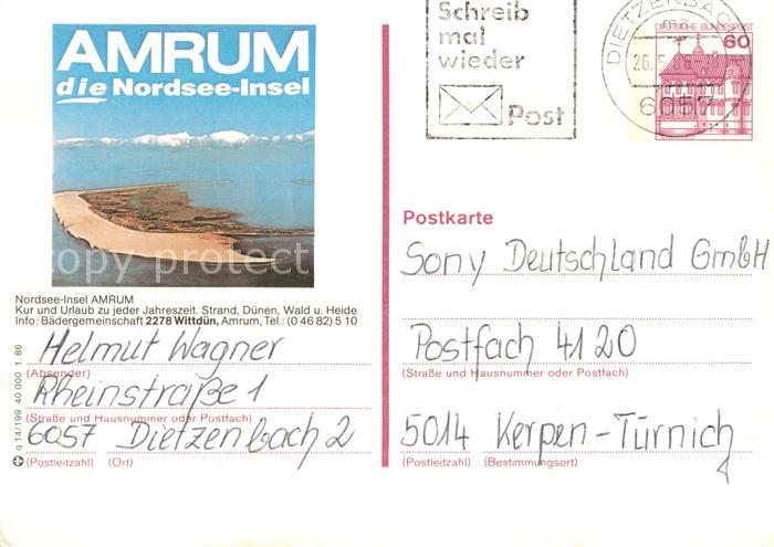 Amrum Fliegeraufnahme