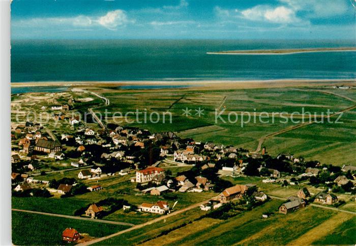 Norddorf Amrum Fliegeraufnahme