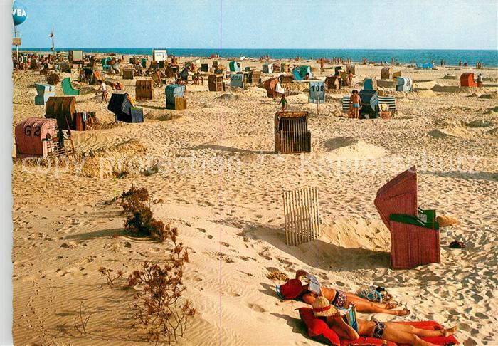 Amrum Strandleben am Kniepsand