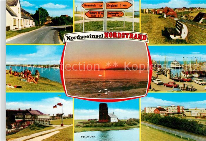 Nordstrand Pellworm Hafen