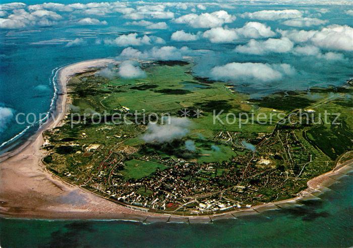 Borkum Fliegeraufnahme Strand
