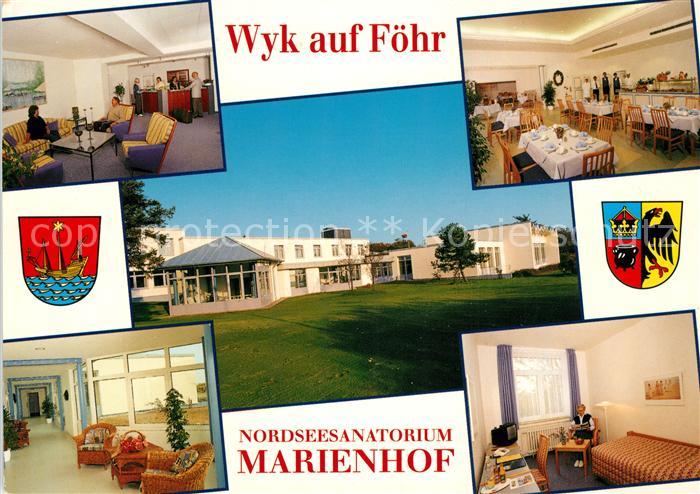 Wyk Foehr Nordseesanatorium Marienhof Wappen