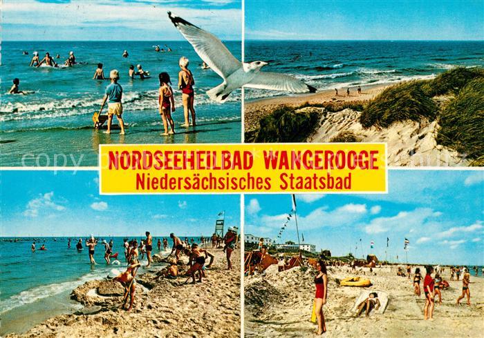 Wangerooge Nordseebad Strand Duenen